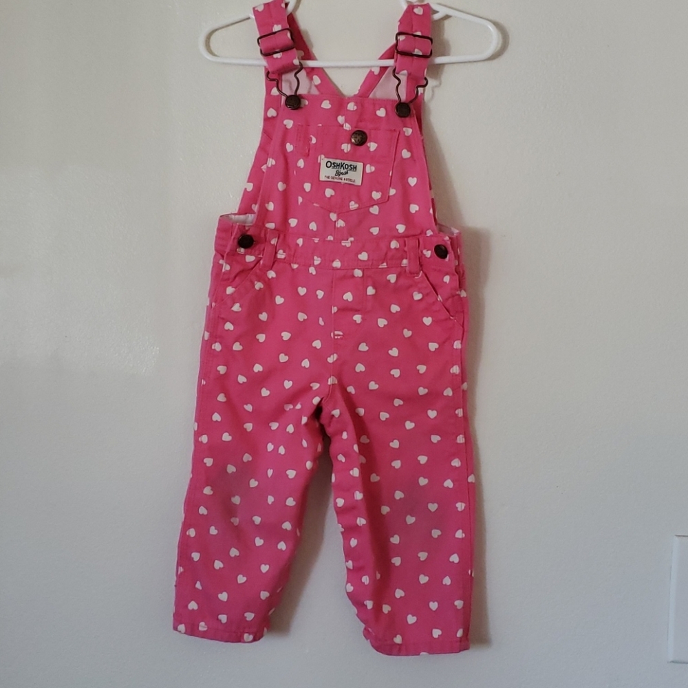 OshKosh B'Gosh Heart Overalls
